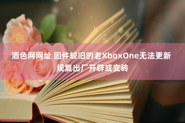 酒色网网址 固件较旧的老XboxOne无法更新 规复出厂开辟或变砖