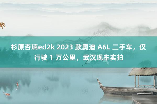 杉原杏璃ed2k 2023 款奥迪 A6L 二手车，仅行驶 1 万公里，武汉现车实拍